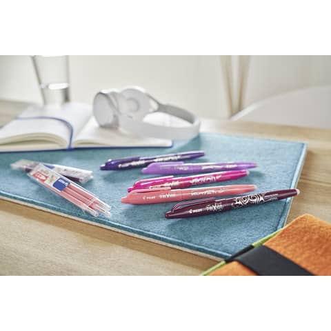 Penna a sfera cancellabile Pilot Frixion Ball punta 0,7 mm rosa - 006599